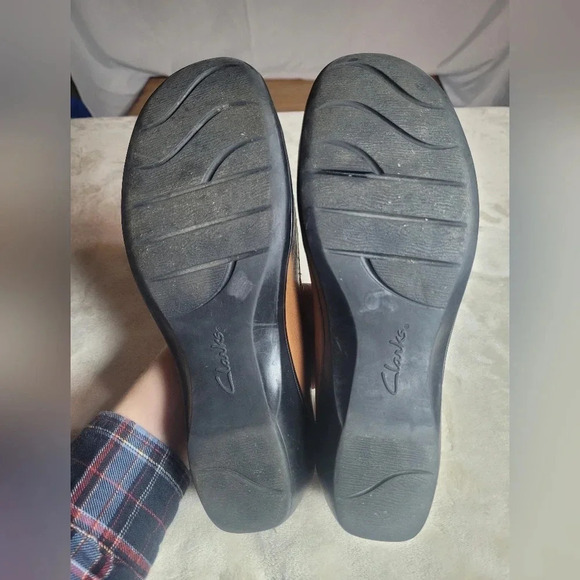 *LAST CHANCE* Clarks Bendables 62954 sz 9M Brown Slip on Loafers - Picture 7 of 10